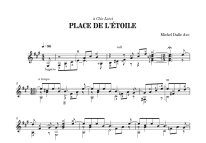 Dalle Ave | Place de l'Etoile for solo guitar
