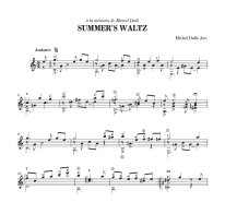 Dalle Ave | Summer's Waltz for solo guitar