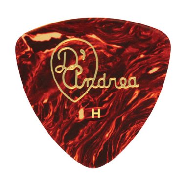 D'Andrea Shell Celluloid 346 Shape Guitar Pick, .96 Heavy