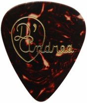 D'Andrea Shell Celluloid 351 Shape Guitar Pick Thin-Medium