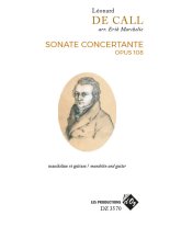 de Call | Sonate concertante, opus 108 for mandolin and guitar