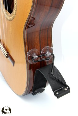De Oro Mini Traveler Guitar Support, Black/Black
