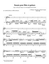 de Saint-Georges arr. by Heroux | Sonate for flute and guitar