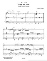 De Stefano | Tango per T(r)E for 3 guitars