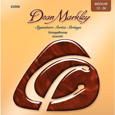 Dean Markley 2006 MED 85/15 VintageBronze Acoustic Guitar 13-56