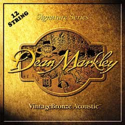 Dean Markley 2202 LT 85/15 Vintage Bronze 12 String Acoustic 9-46