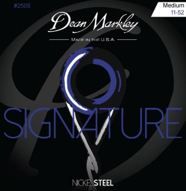 Dean Markley 2505 Signature Series NickelSteel Electric MED 11-52