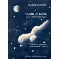 Debussy | Clair De Lune de la Suite for solo guitar