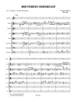 Delerue | Mouvement concertant for mandolin and orchestra