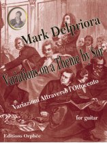 Delpriora | Variations on a Theme by Sor for solo guitar