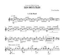 Demillac | Les deux iles for solo guitar