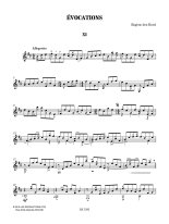 den Hoed | Evocations XI-XX for solo guitar
