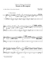 Denis | Sonate en Re majeur for mandolin and bass