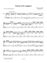 Di Majo | Sonata in Fa maggiore for mandolin and bass