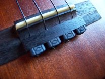 Diamond Secure Ukulele String Tie System, Black