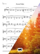 Diaz | Forest Waltz for solo guitar, Level 5 - PDF Download