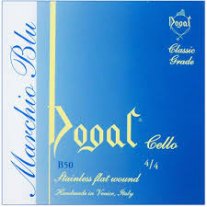 Dogal B50 Marchio Blu Blue Tag Special Alloy Cello Strings, 4/4