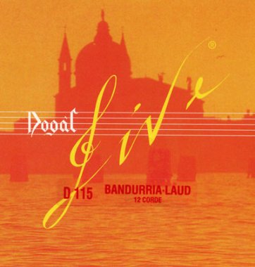 Dogal Bandurria Laud 12 String D-115, Full Set