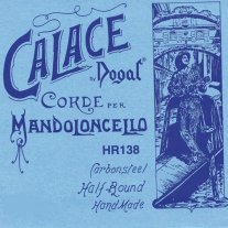 Dogal Calace HR138 Mandoloncello Carbon Steel Half-Round