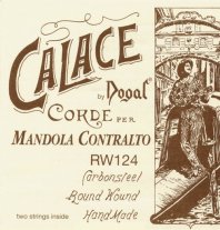 Dogal Calace RW124 Mandola Carbon Steel Round Wound