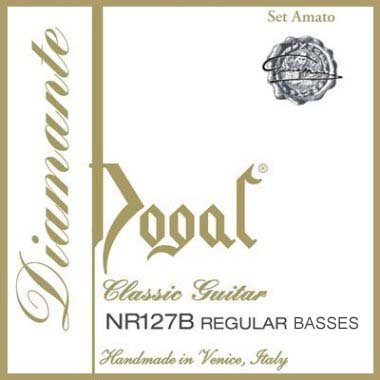 Dogal Diamante Classical Guitar Strings Regular NR127B, Bass set