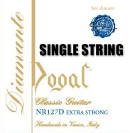 Dogal Diamante Extra High Tension NR127D4, D .031 Single