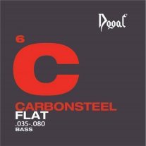 Dogal Jaco System Flat Carbon Steel Electric Bass JC106 (35-80)