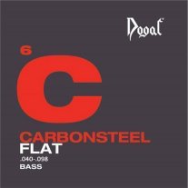 Dogal Jaco System Flat Carbon Steel Electric Bass JC106B (40-98)