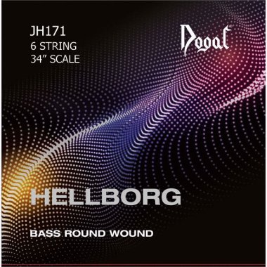 Dogal JH1716S Hellborg Stranded Core Bass Strings 26-120, 6-String 34" Scale