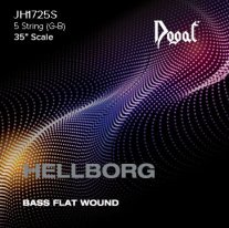 Dogal JH1725S Hellborg Stranded Core Flat Wound, 5-Strings, G-B 35"