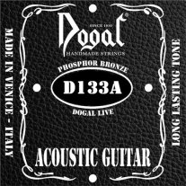 Dogal Live D133A Phosphor Bronze Hex Core Acoustic Strings 10-47