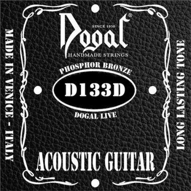 Dogal Live D133D Phosphor Bronze Hex Core Acoustic Strings 13-56