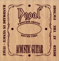 Dogal RC148H Phosphor Bronze Round Core Acoustic Guitar Strings 10-47
