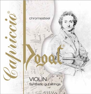 Dogal T156SC Soloist Chromesteel Violin Strings | Synthetic Gut Ball End