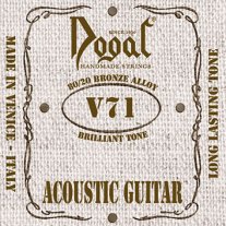 Dogal V71B 80/20 Bronze Acoustic Guitar Strings Hex-Core 11-50