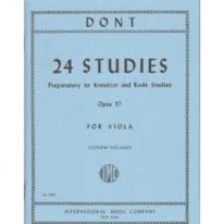 Dont | 24 Studies Op 37 for viola