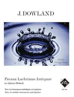 Dowland | Pavana Lachrimae Antiquae for 4 guitars & voice
