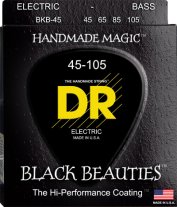 DR Black Beauties K3 Coated Bass 45-105 BKB-45, Full Set