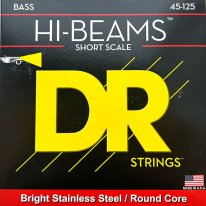 DR Hi-Beam SMR5-45 Electric Bass Strings Short Scale 45-125, Full Set
