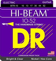 DR Strings BTR-10 Hi-Beam Big Heavy Electric Guitar Strings 10-52