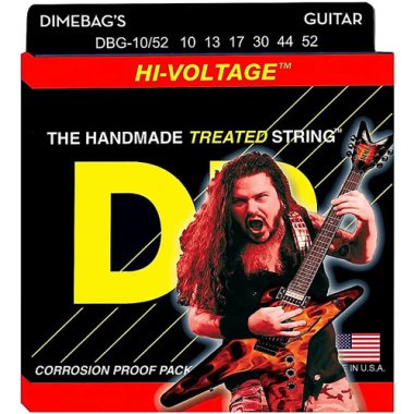 DR Strings DBG-10/52 Dimebag Darrell Signature Hi-Voltage 10-52