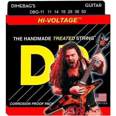 DR Strings DBG-11 Dimebag Darrell Signature Hi-Voltage 11-50