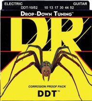 DR Strings DDT-10/52 Drop-Down Tuning Strings Medium To Heavy, 10-52
