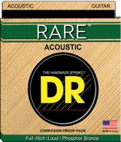 DR Strings RPML-11 RARE Phosphor-Bronze Acoustic Guitar Cust-L 11-50