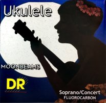 DR Strings UFSC Moonbeams Soprano/Concert Fluorocarbon Ukulele Strings