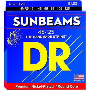 DR SUNBEAM NMR5-45 5-String Electric Bass Nickel Plated (45-125)