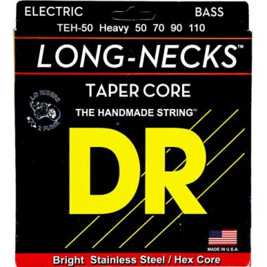 DR TEH-50 Long Necks Stainless Steel Tapered Bass, Heavy 50-110