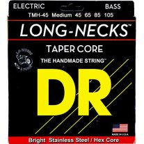 DR TMH-45 Long Necks Stainless Steel Tapered Bass, Medium 45-105
