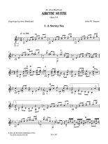 Duarte | Arctic Suite for solo guitar
