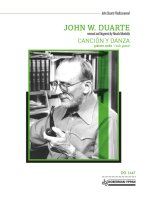 Duarte | Cancion y Danza, Op. 117 for solo guitar